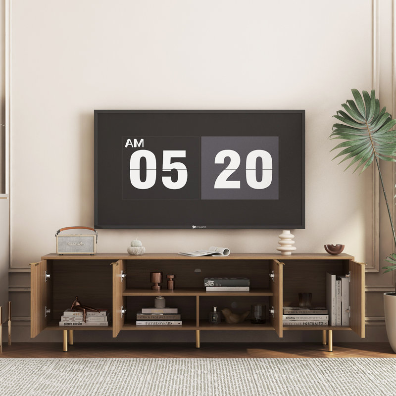 Meuble télé en bois moderne