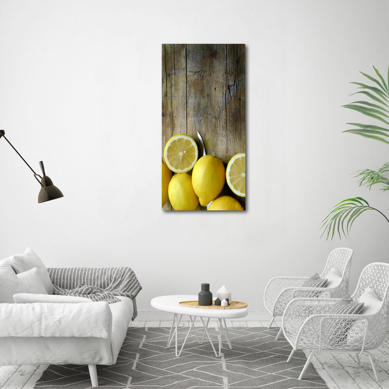 Centerville Lemons - Wrapped Canvas Print