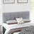 Annett Upholstered Linen Panel Headboard