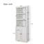 Lit escamotable moderne avec 2 armoires latérales pour petites chambres et chambres d'amis-116844436-116844439