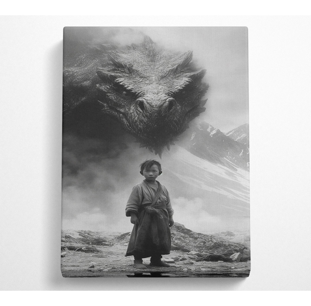 Dragon Stalk - Kunstdrucke auf Leinwand - Wrapped Canvas