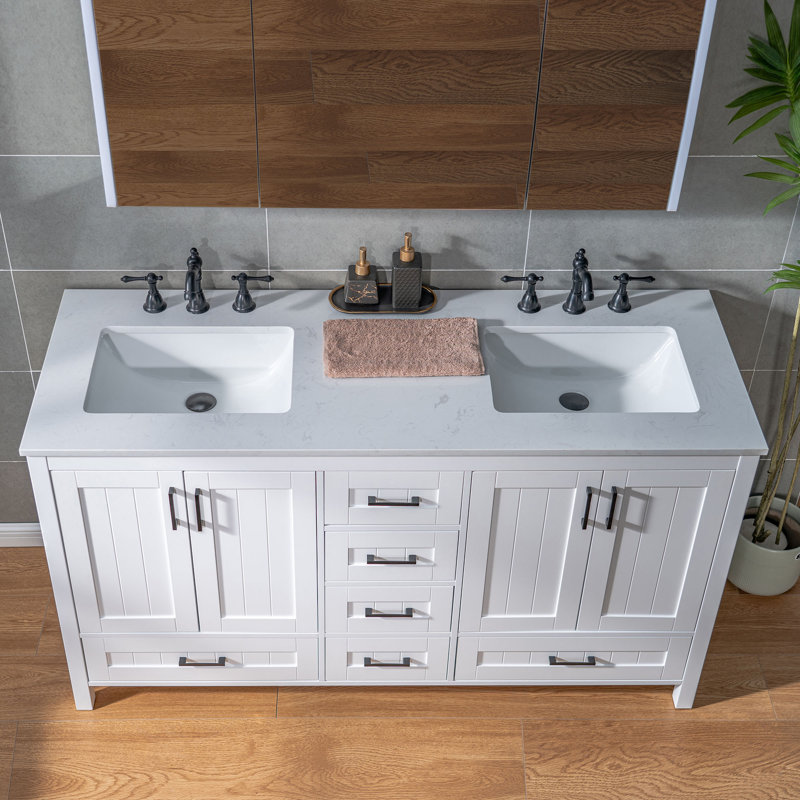 Ensemble de meuble-lavabo autoportant 60 po