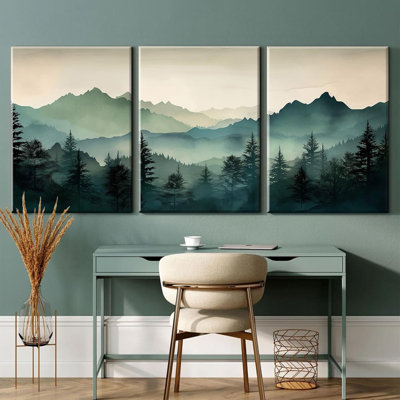 3 Piece Wrapped Canvas Wall Art