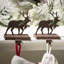 Porte-chaussette de No¨ël caribou