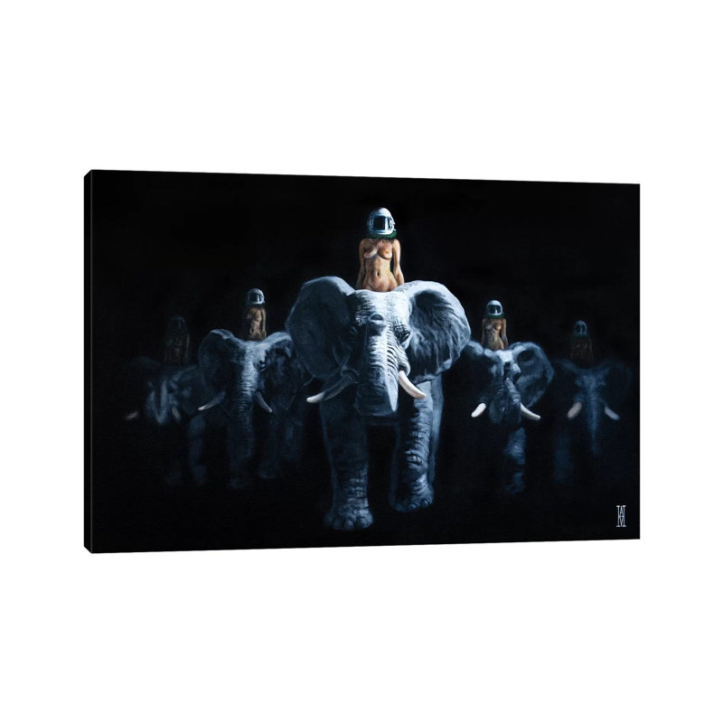 Hannibal's Dead by Alec Huxley - Wrapped Canvas Print, 66.04 cm H x 45.72 cm W x 1.91 cm D