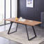 Gyeong-hui 4 Person Dining set - a Rectangular Extendable Dining Table with Metal Legs and a Set of 4 Quilted Velvet Dining Chairs for Dining Room - Modern Dining Table Set-1023911853-1023911849