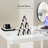 Tempered Glass Top Height Adjustable Standing Desk, Computer Desk with Drawer and USB Charge-1008077183-1006698346