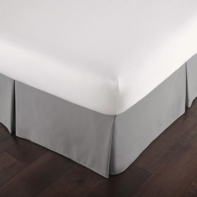 Vilano Springs 15" drop Pleated Microfiber Bed Skirt