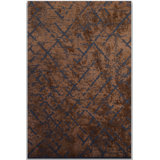 Rapture Contemporary Salute Silver Gray/Teal Blue Area Rug
