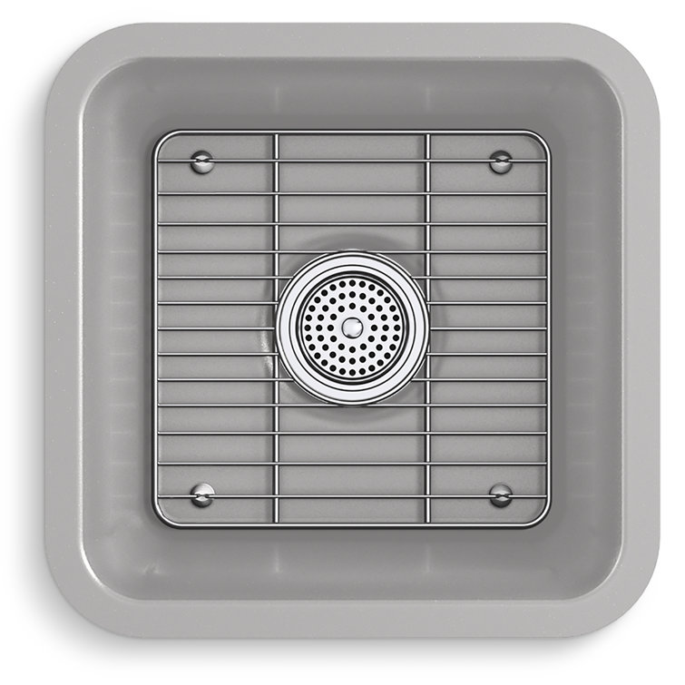 Cairn® 15 L x 15 W Neoroc® Undermount Bar Sink