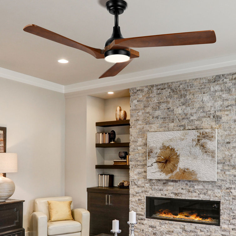 Kealee 52'' Ceiling Fan with LED Lights