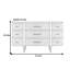 Buffet luxueux et simple