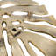 Décoration murale en feuille d'or exotique, 18,9 x 13,4 x 1,4 po, décoration artisanale en aluminium, fabriquée avec-100540600