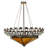 Tormod 12 - Light Black Bowl Pendant