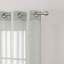 Paire de rideaux transparents avec œillets-64165818