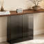 Console en acrylique noyer pour entrée-829582139