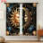 2 Piece Celestial Sun And Moon Window Curtains Set Vintage Mystical Decorative Drapes For Bedroom Living Room Artistic Fantasy Galaxy Themed Home Decor Drapery Panels With Rod Pocket Soft Fabric-514918456