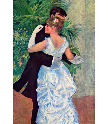 " The Fance In The City " by Pierre-Auguste Renoir