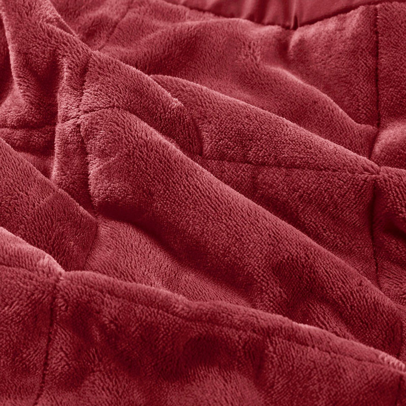 Couverture réversible en duvet HeiQ Smart, Lit simple, Bourgogne