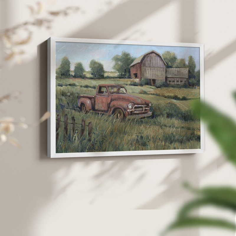 «Rusting Away II», reproduction encadrée, H 11 po x l 14 po, Blanc
