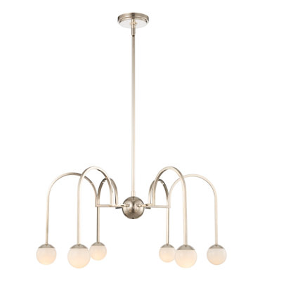 Bistro 6 - Light Dimmable Drum Chandelier