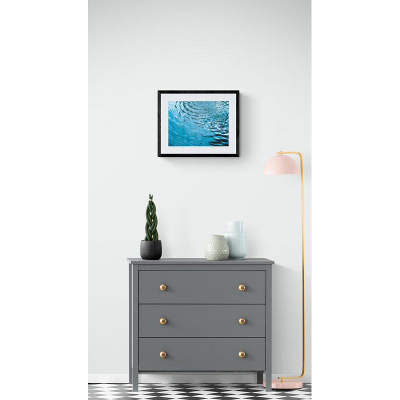 Fountain Print by Petra Trimmel, Black Framed Paper, 16" H x 20" W