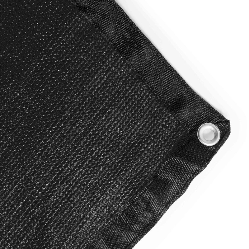 Écran d'intimité, H 6 pi x l 150 pi, Noir
