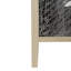 Armoire de rangement sculptée à 2 portes avec tablette réglable-1122315315