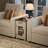 Aneshia End Table with Storage and Charging Station-332175234