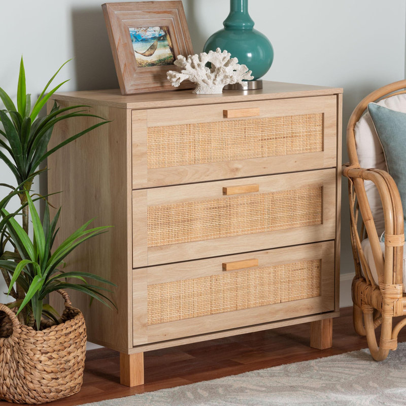 Chanay 3 Drawer 31.5" W Dresser
