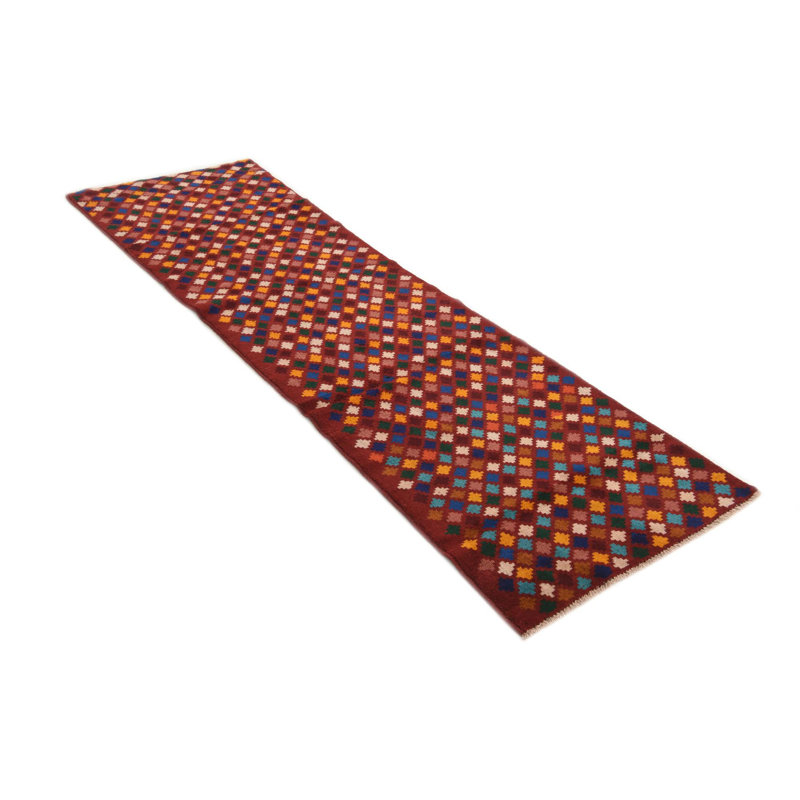 Tapis de couloir rouge Oliveri