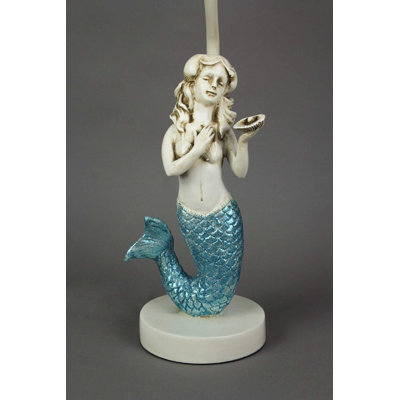 Lampe de table bleu 22,5 "
