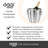 Stainless Steel Champagne & Ice Bucket (4 lt)