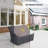 Anahit Outdoor Wicker Loveseat Cover