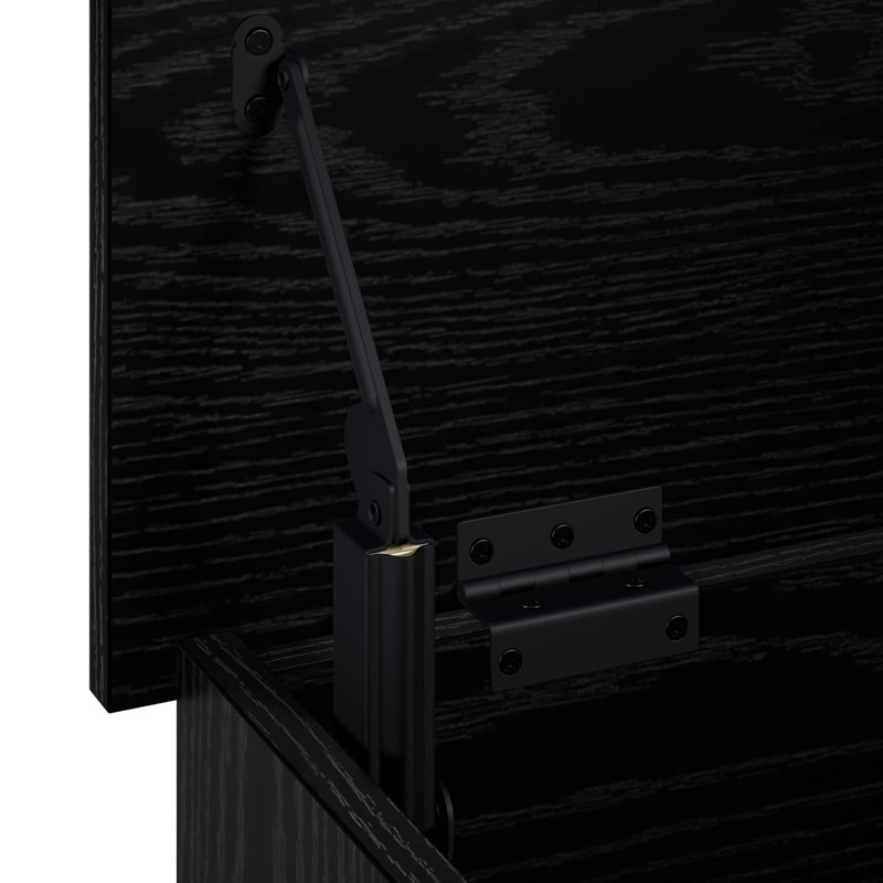 Storage Box, Black Oak