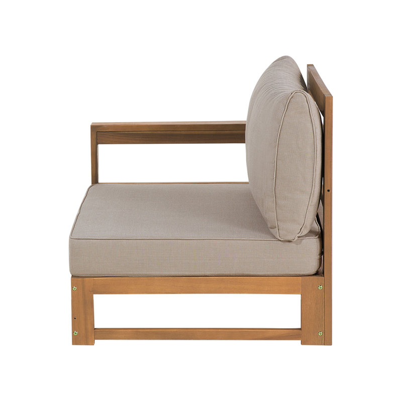 Outdoor Cushion Cover Set TIMOR Taupe
