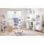 Troy 127cm H x 40cm W Geometric Bookcase-1986509800