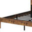 Structure de lit plateforme en bois avec tête de lit à DEL avec rangement et 2 USB, grand rangement sous le lit-1660776193-1660776223