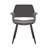 Shelton Velvet Dining Chair with Metal Legs-1592810500