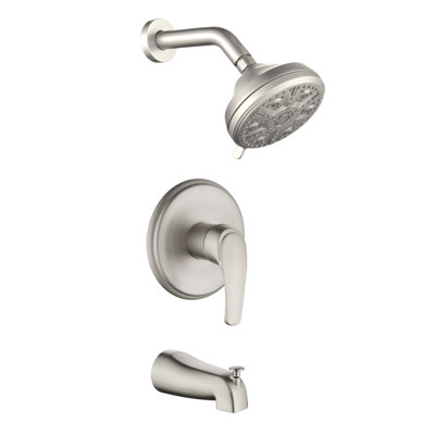 Tub & Shower Faucet with Rough in-Valve