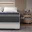 Matelas hybride mi-ferme 12 po Sinegal Luxury - mousse viscoélastique imprégnée de gel, ressorts ensachés individuellement, housse jacquard chic-1910103670
