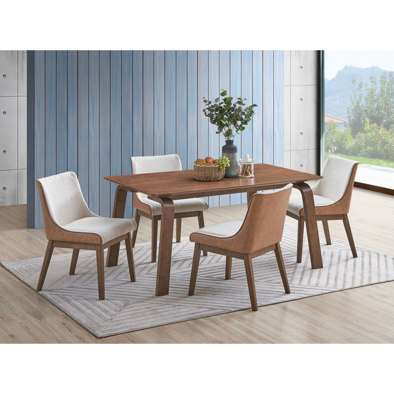 Ginny 4 - Person Four Leg Base Dining Set