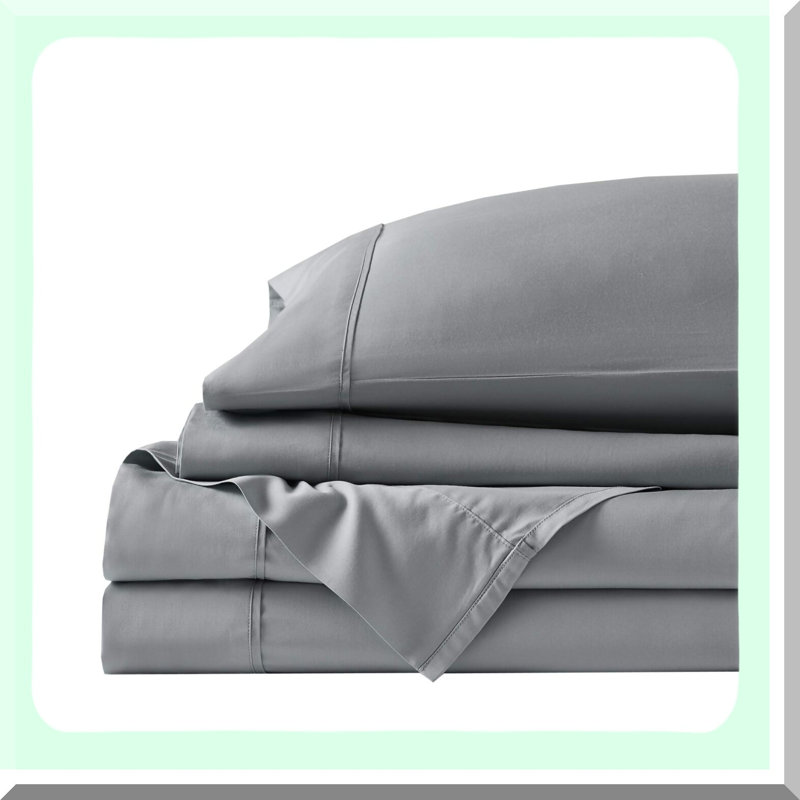 Rayon From Bamboo Cool Ultra Soft Pillowcases - Breathable & Cooling Bedding Set for All Seasons - 2 Piece CS21-1227
