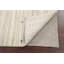 Ivoire Tapis décoratif en laine de conception unique 4 pi 8 po x 6 pi 5 po noué à la main