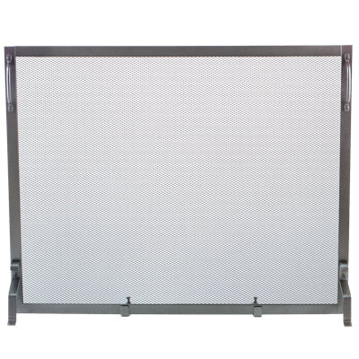 Zacharius 1 Panel Steel Fireplace Screen