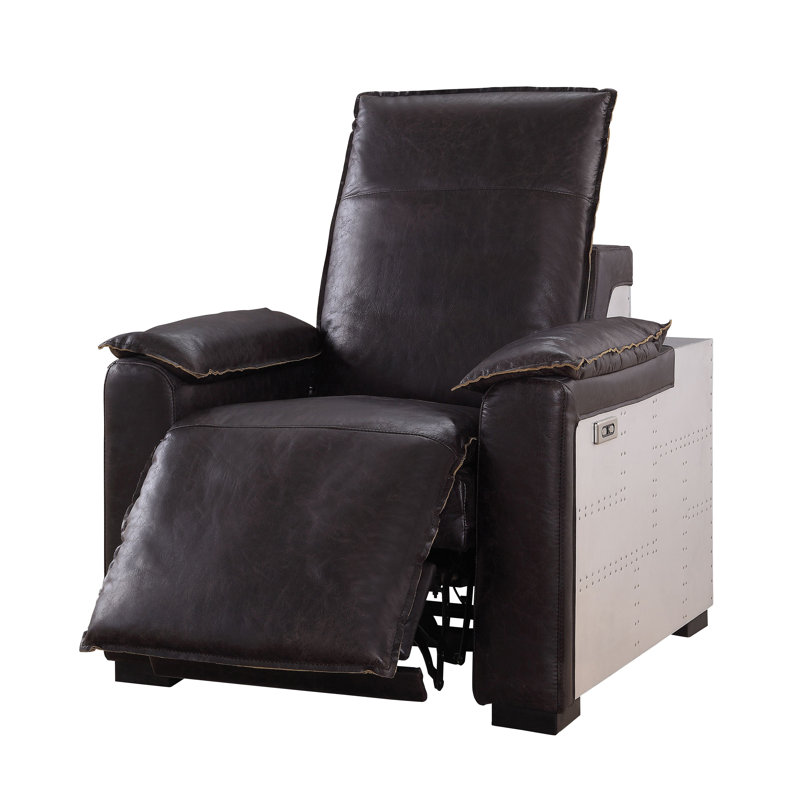 Leather Power Recliner