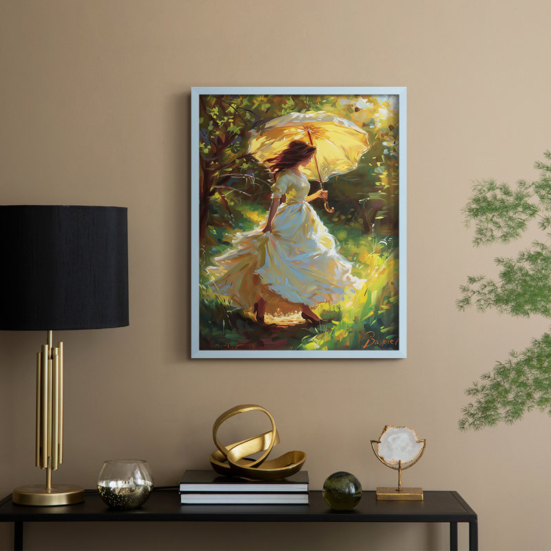 Series DCCCLXVI Framed Print - Solid Wood, Blue, 15" H x 12" W