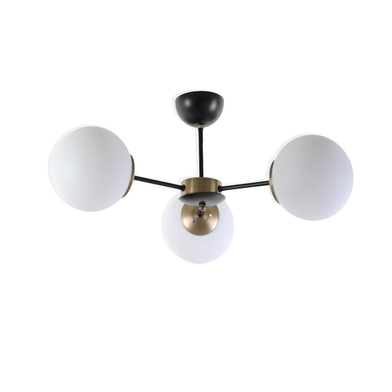 Plafonnier encastré 3 lumières