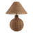 23X20" Woven Rattan Table Lamp, Natural