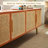 Modern Beige Solid Wood TV Stands